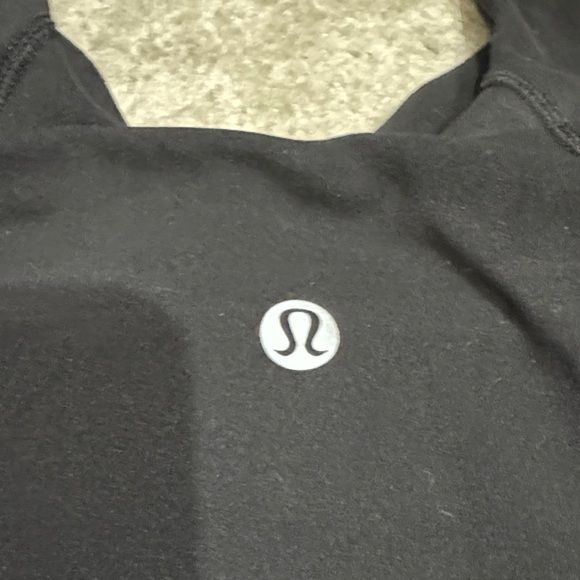 Lululemon Athletica Black Align Waist Length Tank Top - Picture 2 of 4